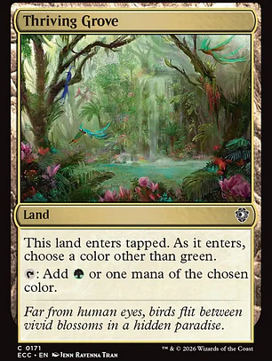 Thriving Grove (Lorwyn Eclipsed Commander)