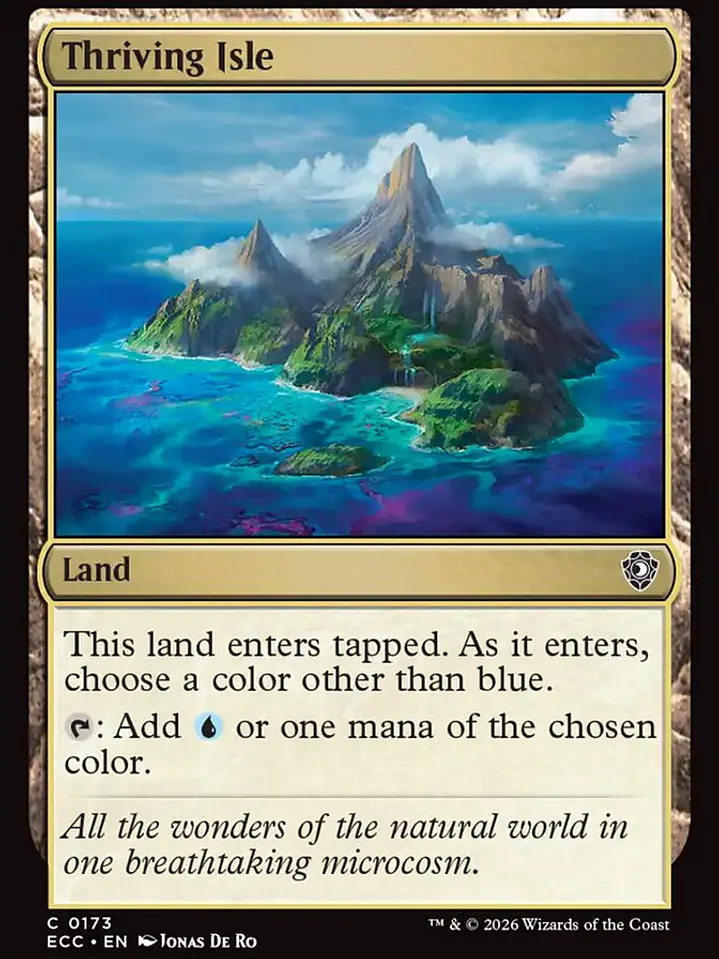 Thriving Isle (Lorwyn Eclipsed Commander) 1