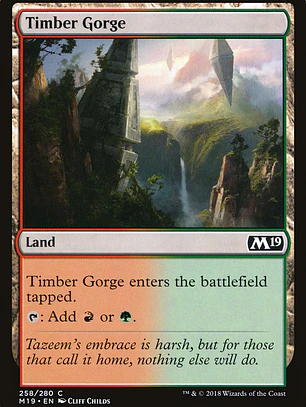 Timber Gorge (Core Set 2019)