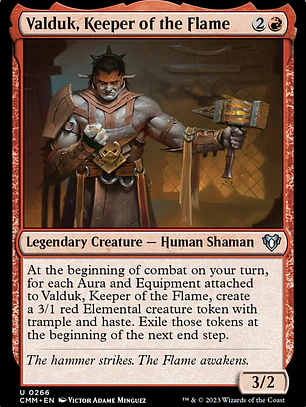 Valduk, Keeper of the Flame (Commander Masters)
