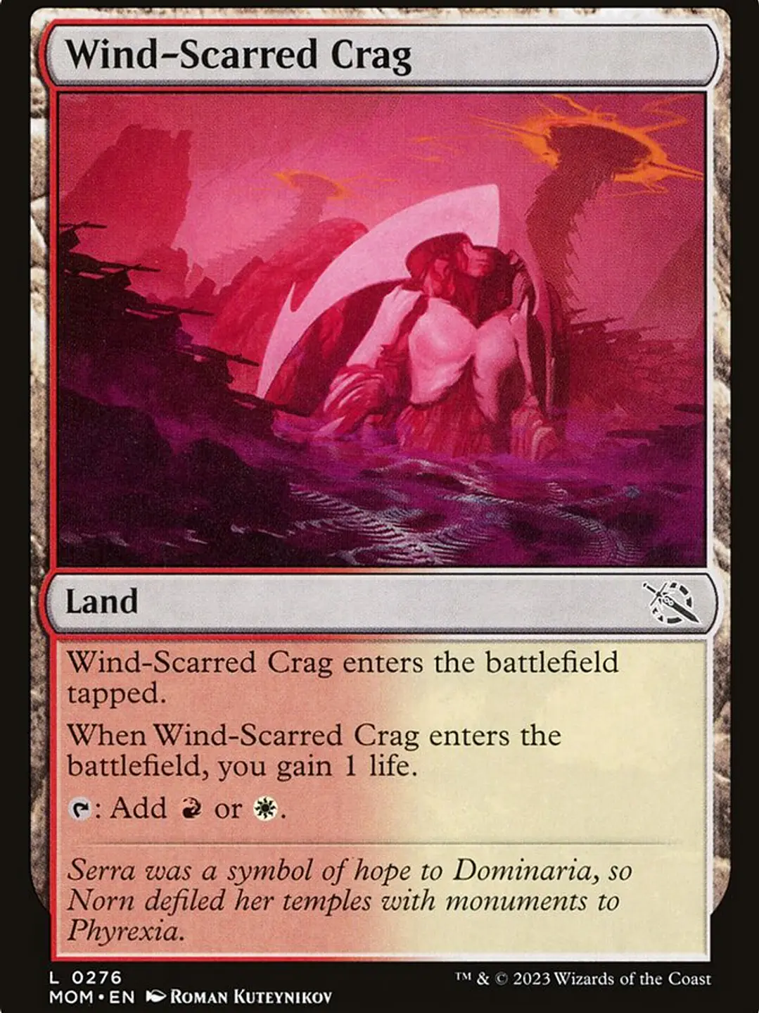 Wind-Scarred Crag (March of the Machine) 1