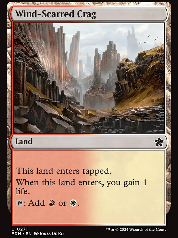 Wind-Scarred Crag (Foundations) 1