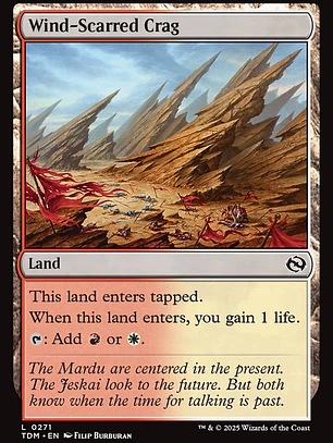 Wind-Scarred Crag (Tarkir: Dragonstorm)