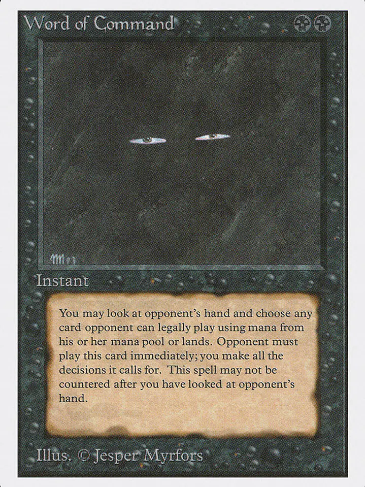 Word of Command (Unlimited Edition) 1