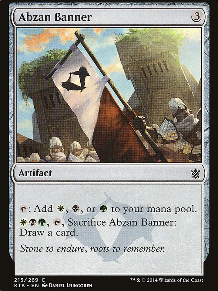 Abzan Banner (Khans of Tarkir) 1