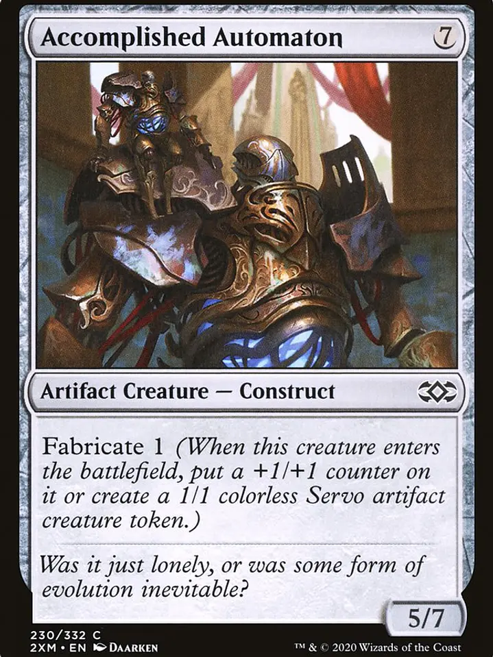 Accomplished Automaton (Double Masters) 1