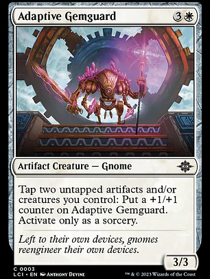 Adaptive Gemguard (The Lost Caverns of Ixalan)