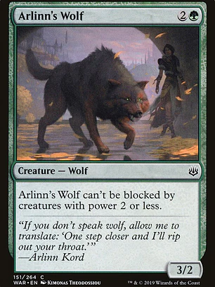 Arlinn's Wolf (War of the Spark)