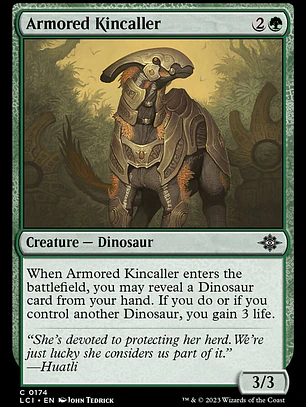 Armored Kincaller (The Lost Caverns of Ixalan)