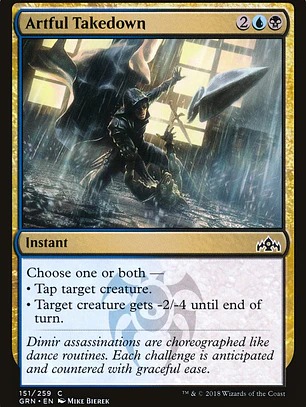 Artful Takedown (Guilds of Ravnica)