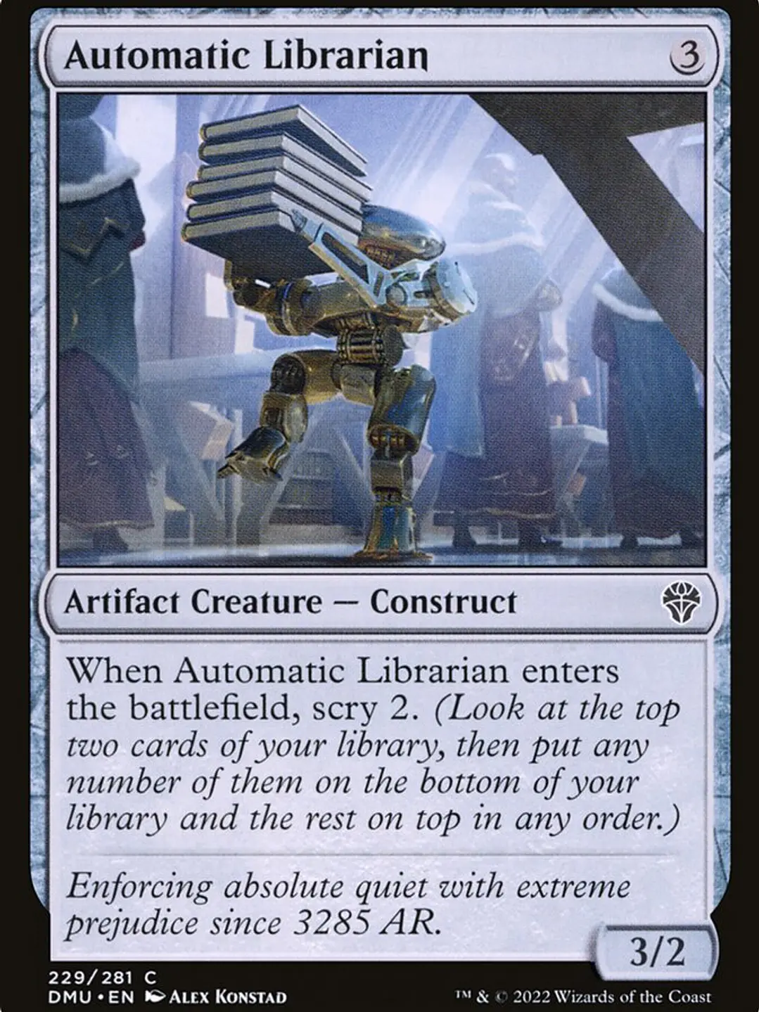 Automatic Librarian (Dominaria United) 1