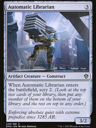 Automatic Librarian (Dominaria United)