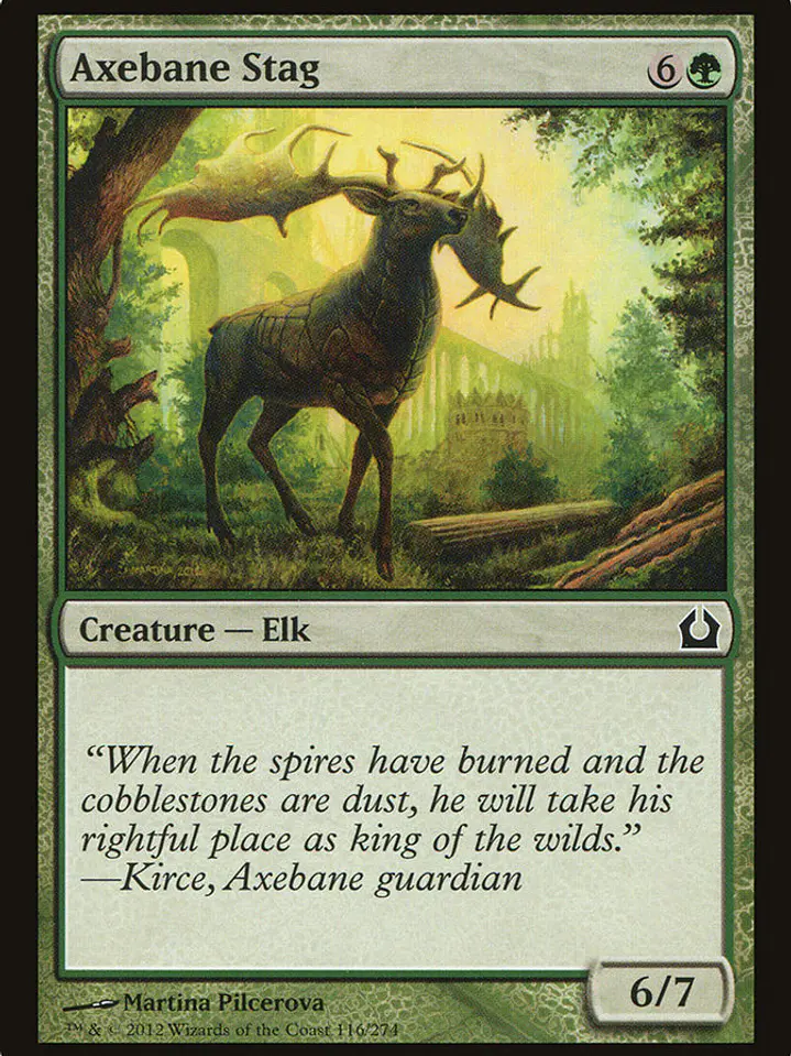 Axebane Stag (Return to Ravnica) 1