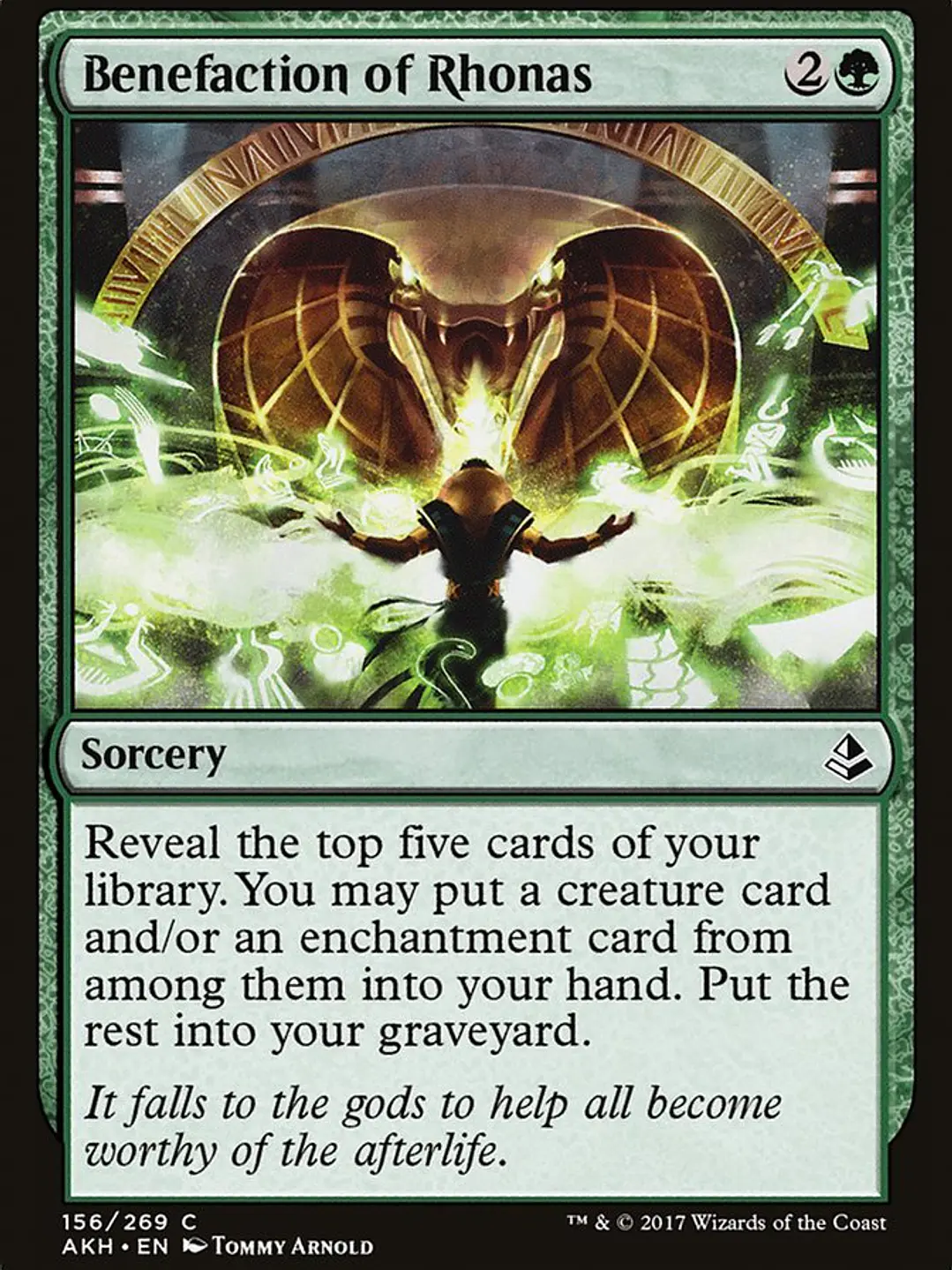 Benefaction of Rhonas (Amonkhet) 1