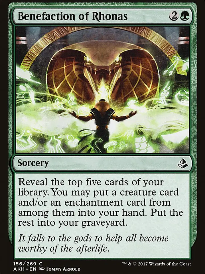 Benefaction of Rhonas (Amonkhet) 1