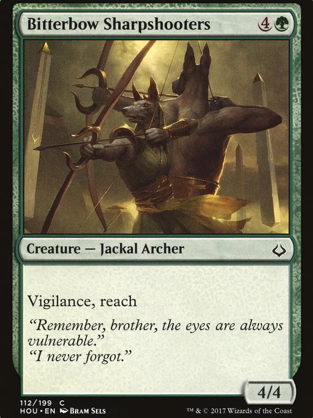 Bitterbow Sharpshooters (Hour of Devastation) 1