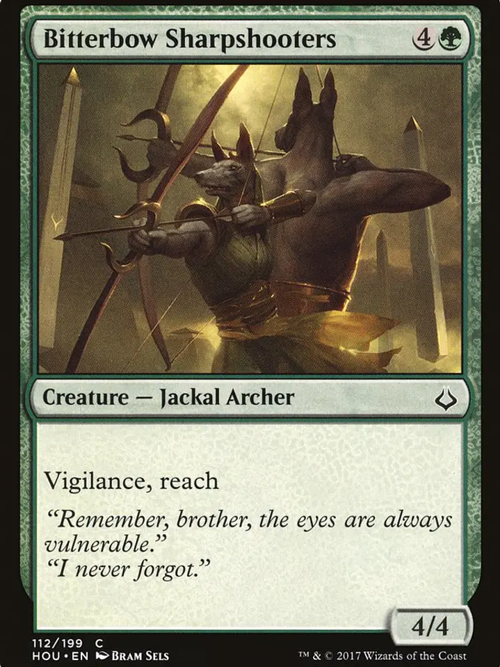 Bitterbow Sharpshooters (Hour of Devastation) 1