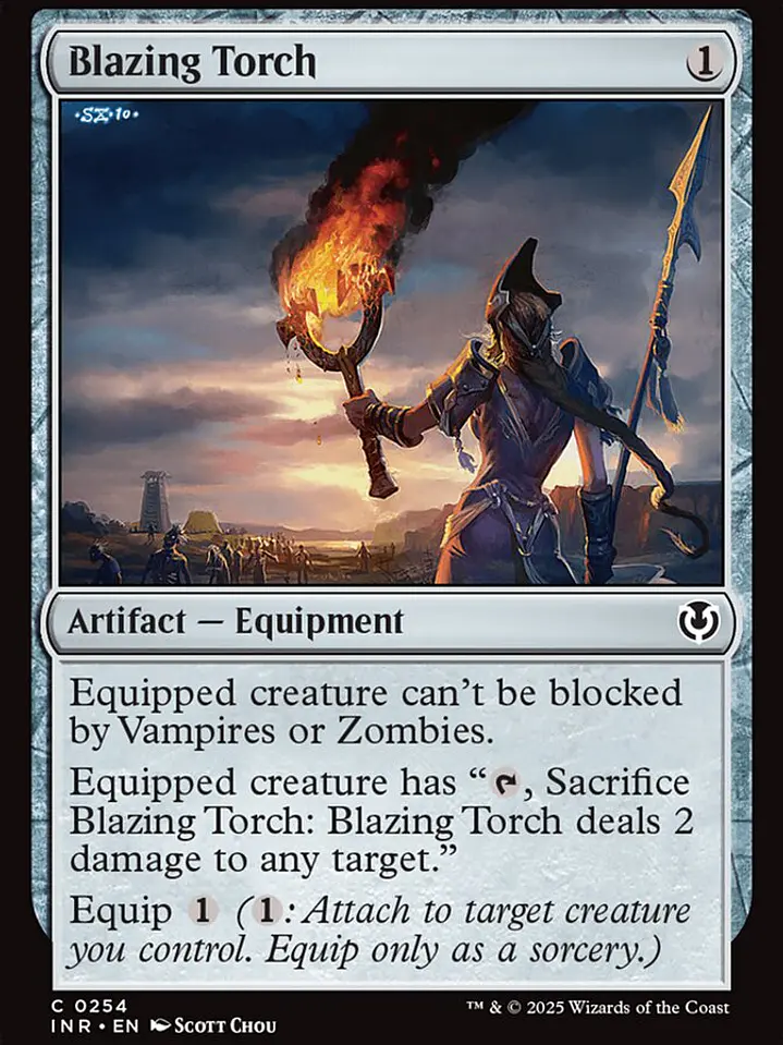 Blazing Torch (Innistrad Remastered) 1