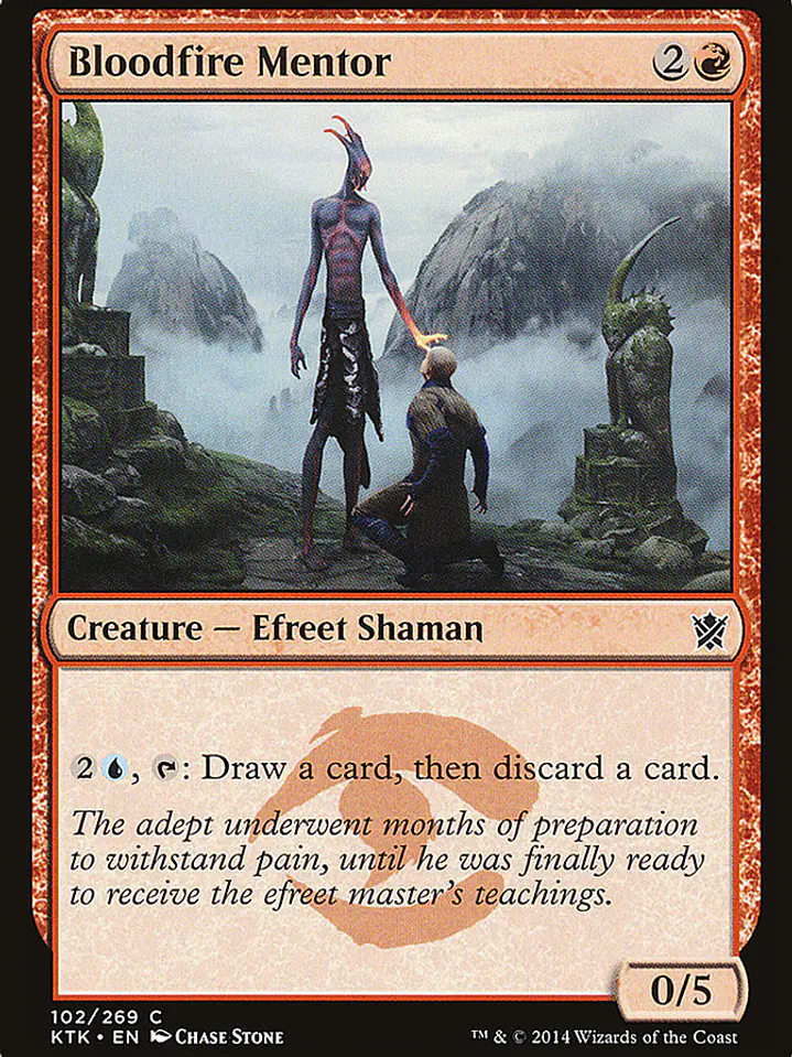 Bloodfire Mentor (Khans of Tarkir) 1