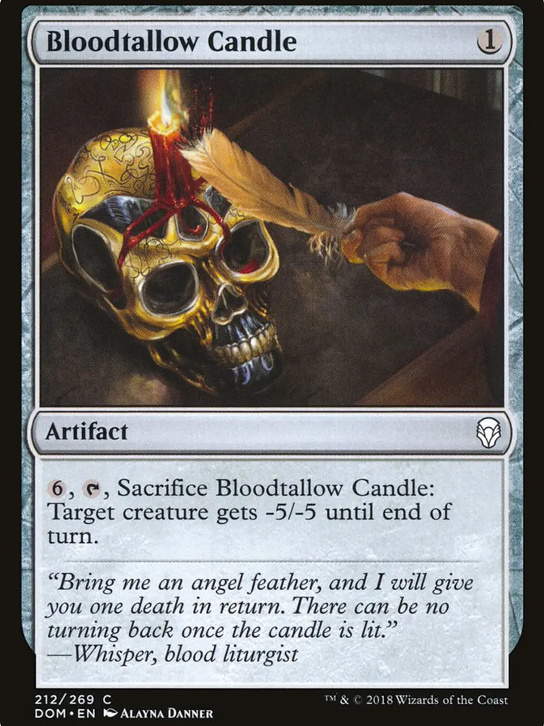Bloodtallow Candle (Dominaria) 1