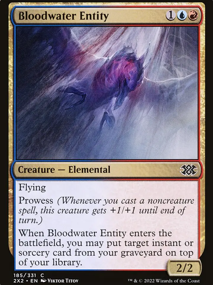 Bloodwater Entity (Double Masters 2022) 1