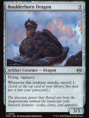 Boulderborn Dragon (Tarkir: Dragonstorm)