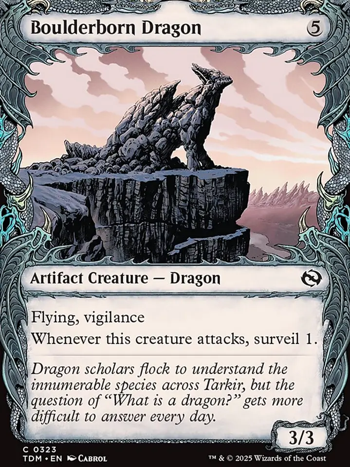 Boulderborn Dragon (Tarkir: Dragonstorm) 1