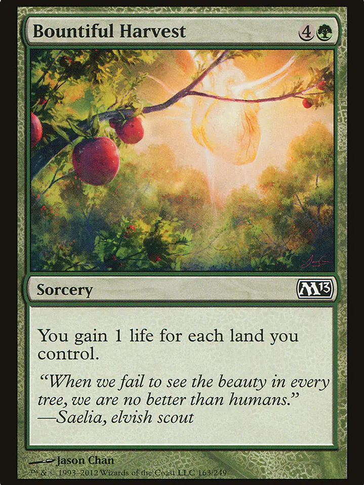 Bountiful Harvest (Magic 2013) 1