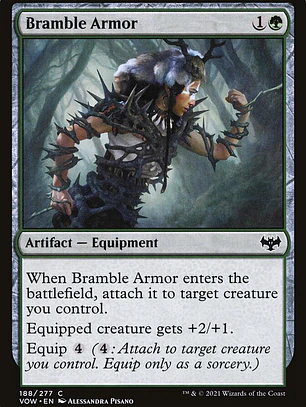 Bramble Armor (Innistrad: Crimson Vow)