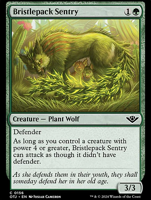 Bristlepack Sentry (Outlaws of Thunder Junction)