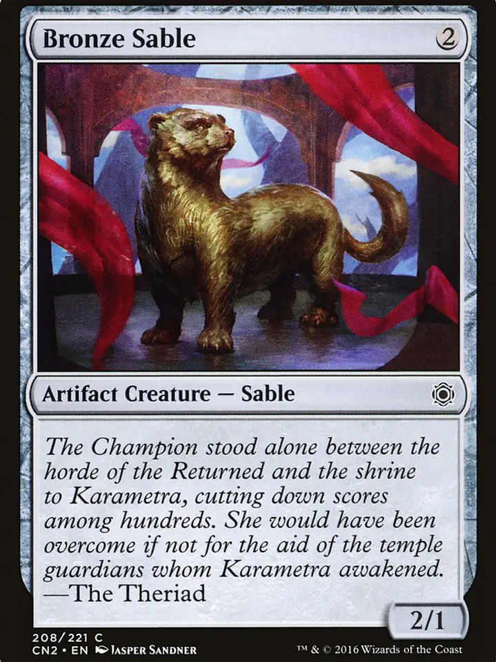Bronze Sable (Conspiracy: Take the Crown) 1