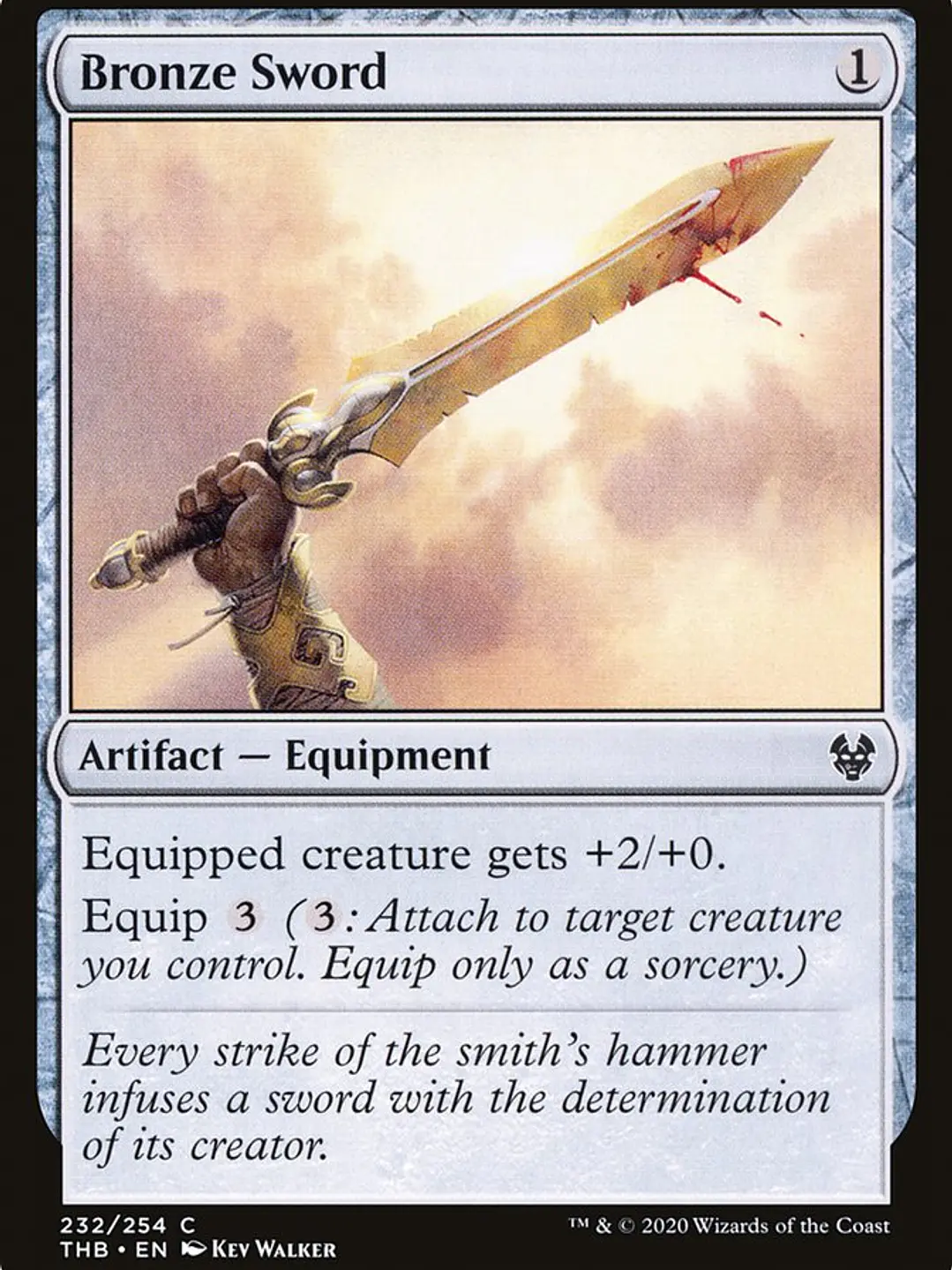 Bronze Sword (Theros Beyond Death) 1