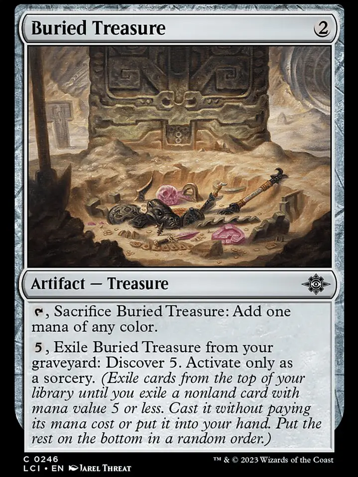Buried Treasure (The Lost Caverns of Ixalan) 1