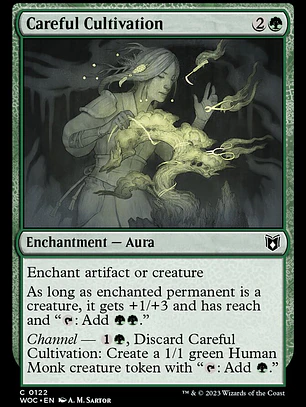 Careful Cultivation (Wilds of Eldraine Commander)