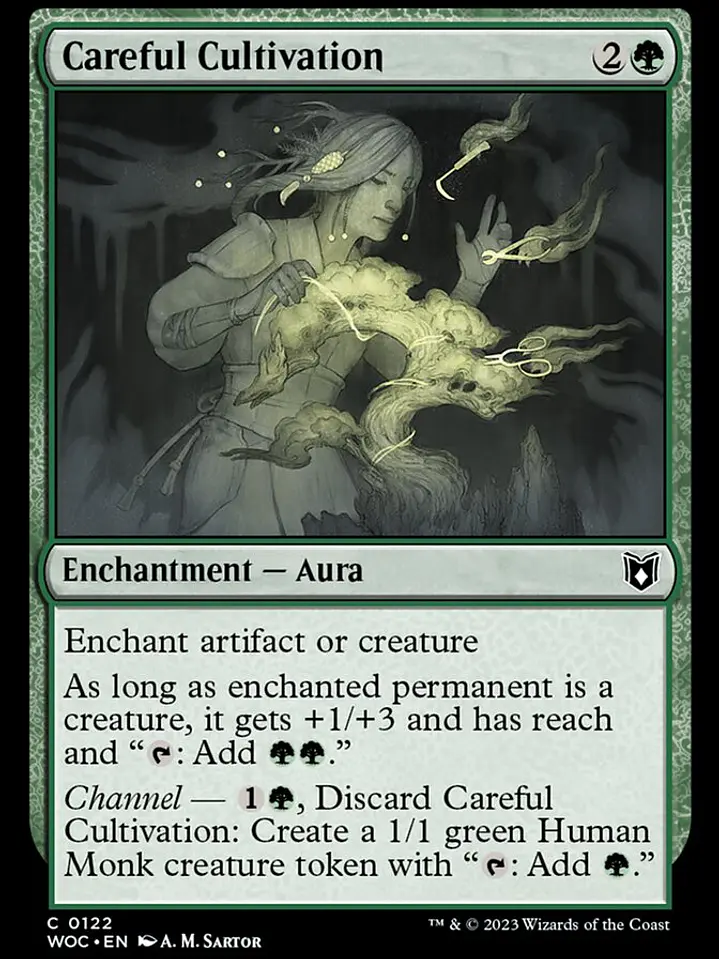 Careful Cultivation (Wilds of Eldraine Commander) 1