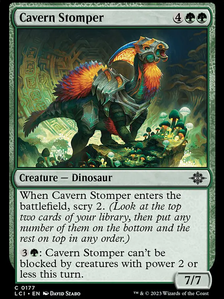Cavern Stomper (The Lost Caverns of Ixalan) 1