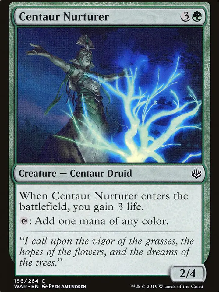Centaur Nurturer (War of the Spark) 1