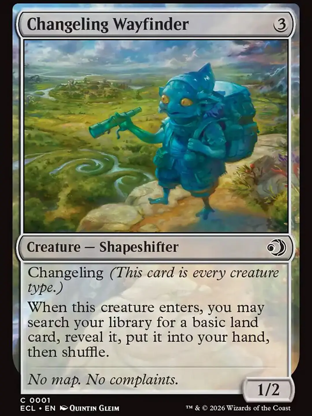 Changeling Wayfinder (Lorwyn Eclipsed) 1