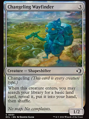 Changeling Wayfinder (Lorwyn Eclipsed)
