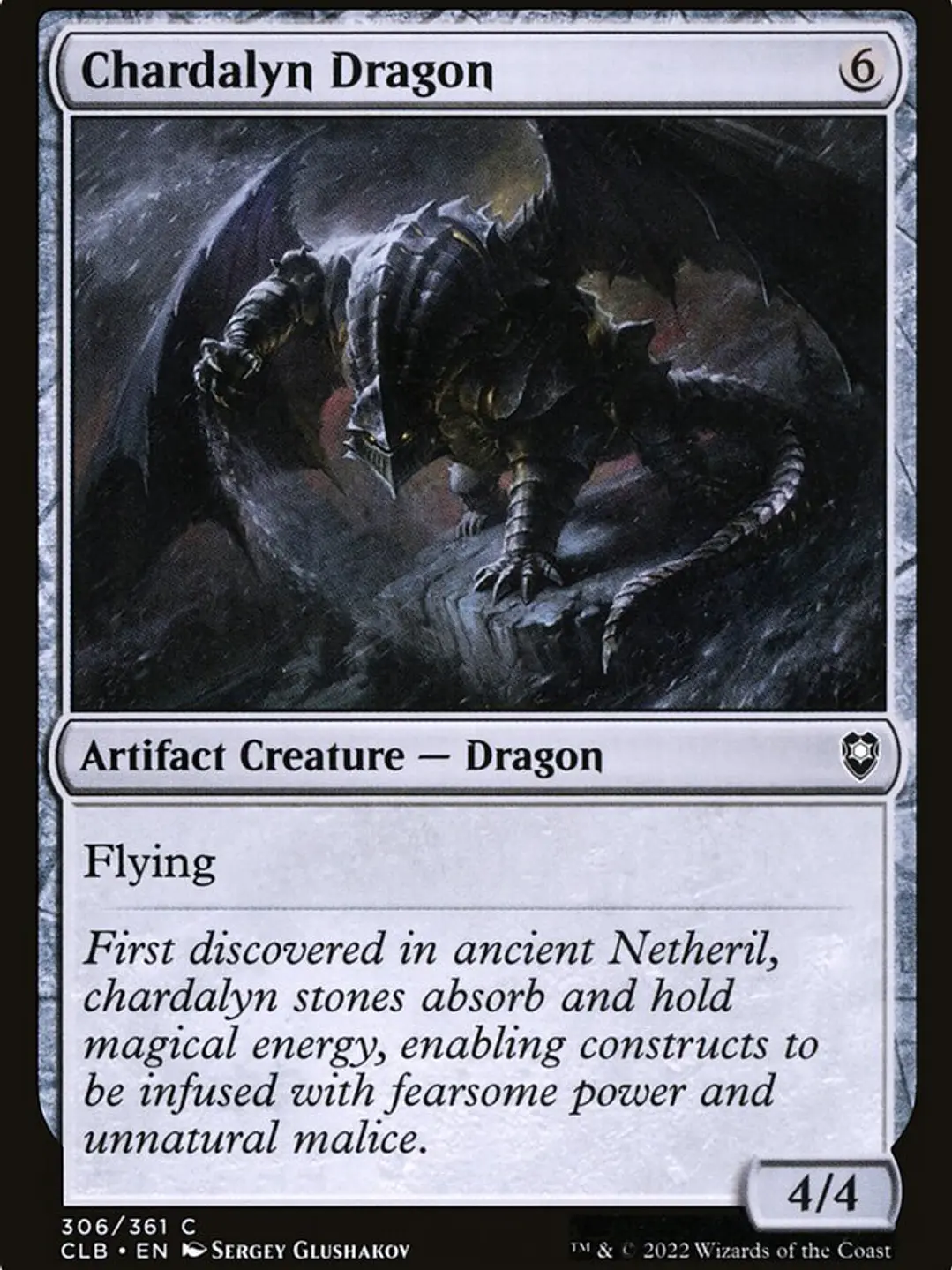 Chardalyn Dragon (Commander Legends: Battle for Baldur's Gate) 1