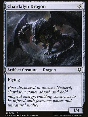Chardalyn Dragon (Commander Legends: Battle for Baldur's Gate)