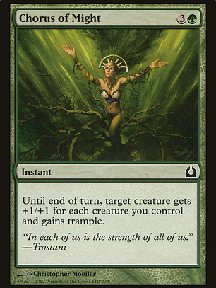 Chorus of Might (Return to Ravnica)