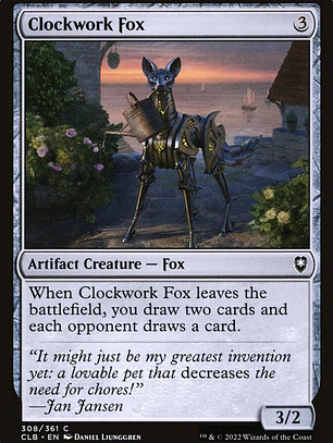 Clockwork Fox (Commander Legends: Battle for Baldur's Gate)
