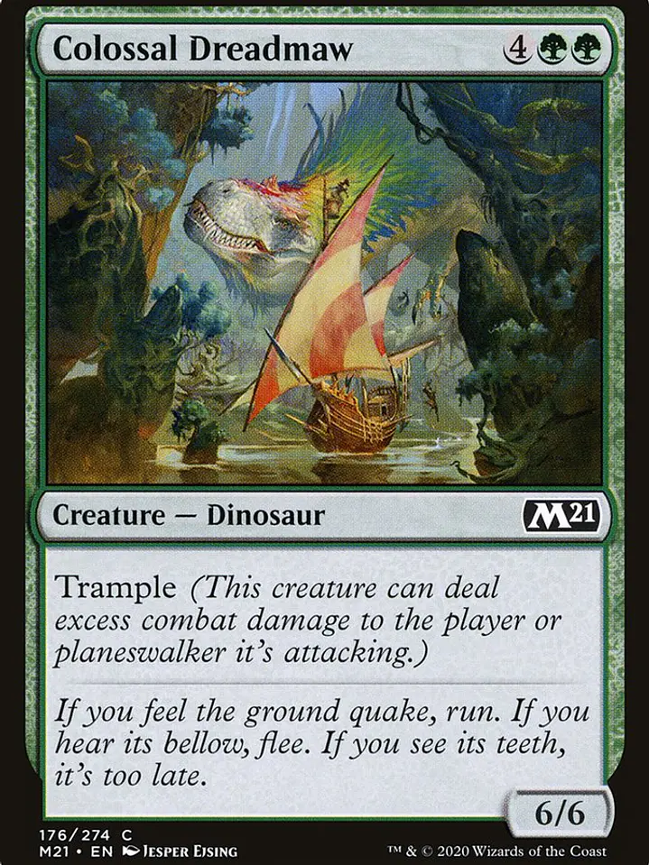 Colossal Dreadmaw (Core Set 2021) 1