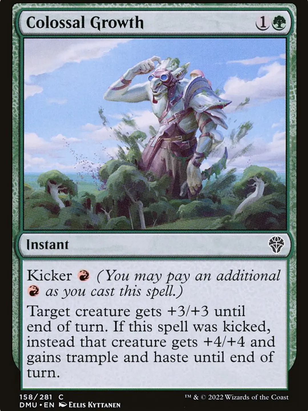 Colossal Growth (Dominaria United) 1