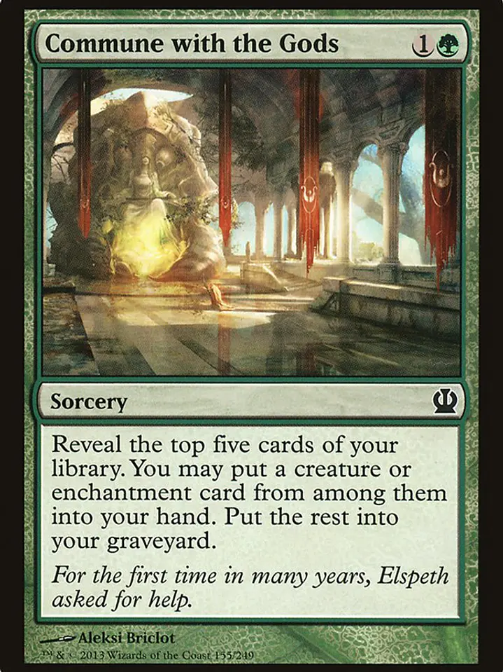 Commune with the Gods (Theros) 1