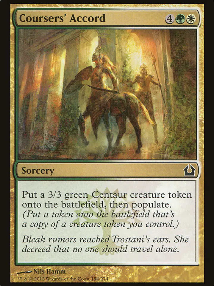 Coursers' Accord (Return to Ravnica) 1