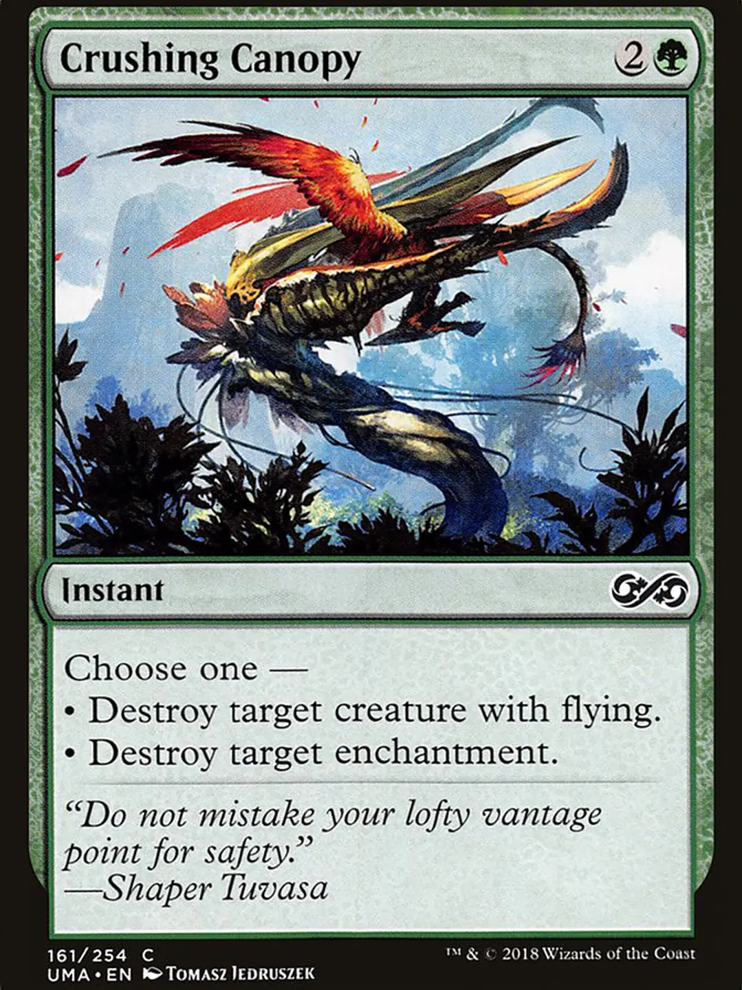 Crushing Canopy (Ultimate Masters) 1
