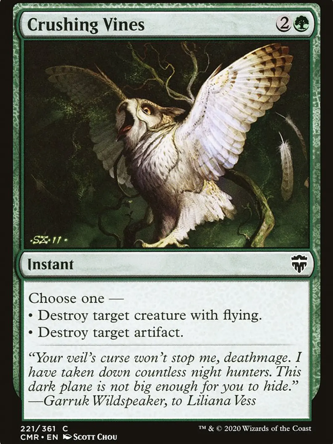 Crushing Vines (Commander Legends) 1