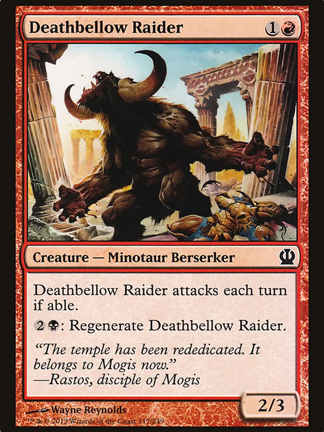 Deathbellow Raider (Theros) 1